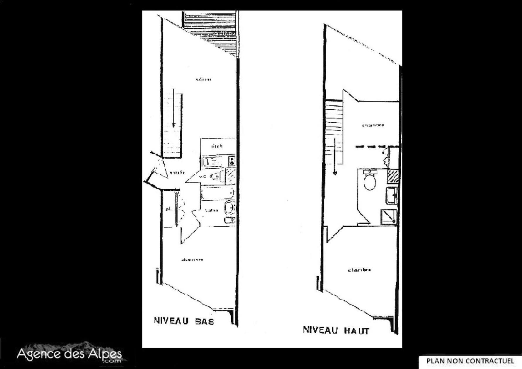 Residence Grande Masse - Duplex Mezzanine 8 Personnes Aux Menuires Mae-4384 Saint-Martin-de-Belleville Eksteriør billede